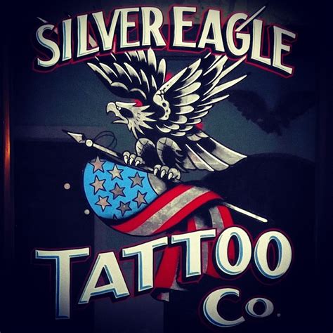 silver eagle tattoo|Shop .